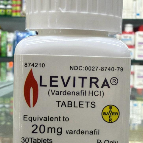 Levitra 20mg tablets (Vardenafil HCl) – 30 tablets | Original Bayer Formula