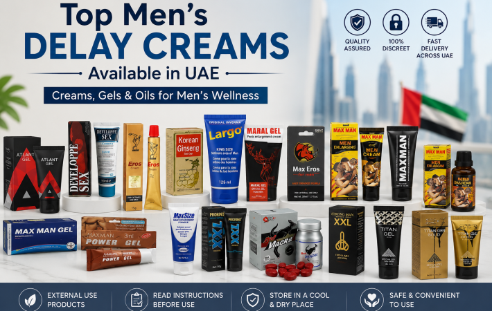 Top Men’s Delay Creams Available in UAE
